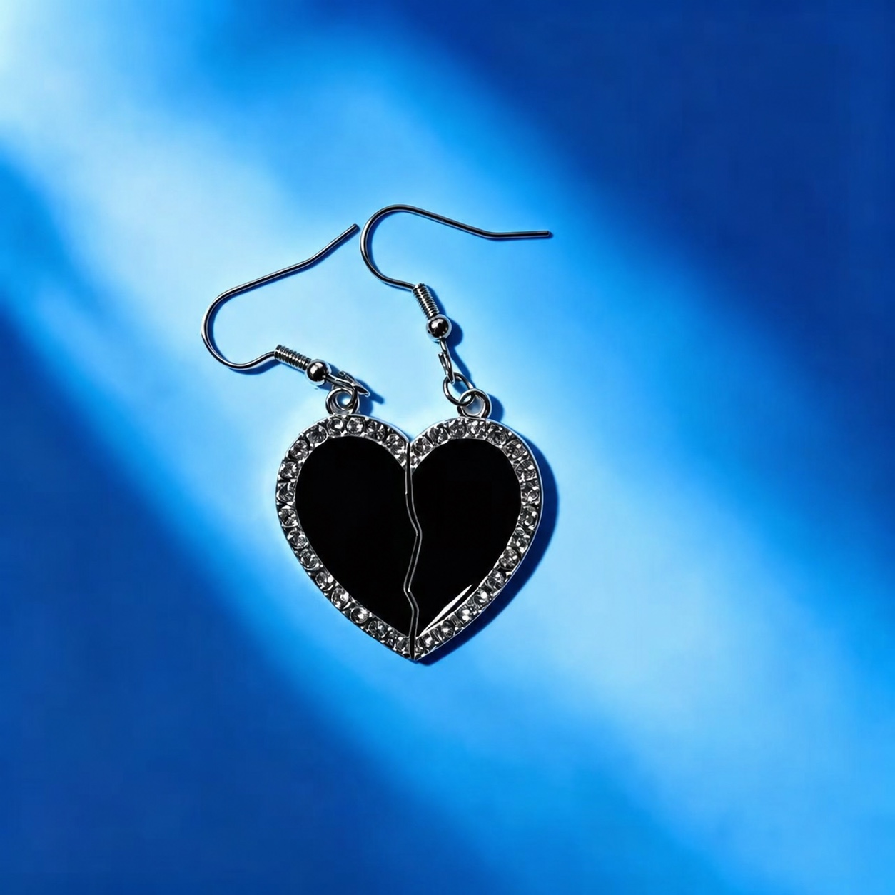 Heart Drop Earrings