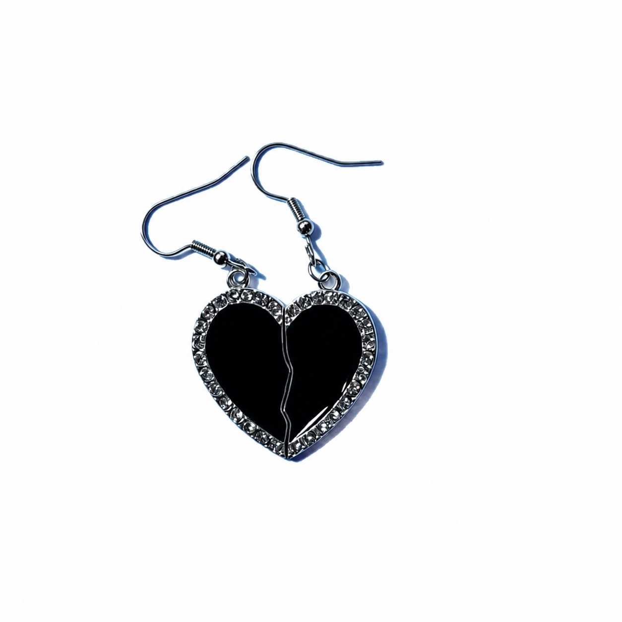 Heart Drop Earrings
